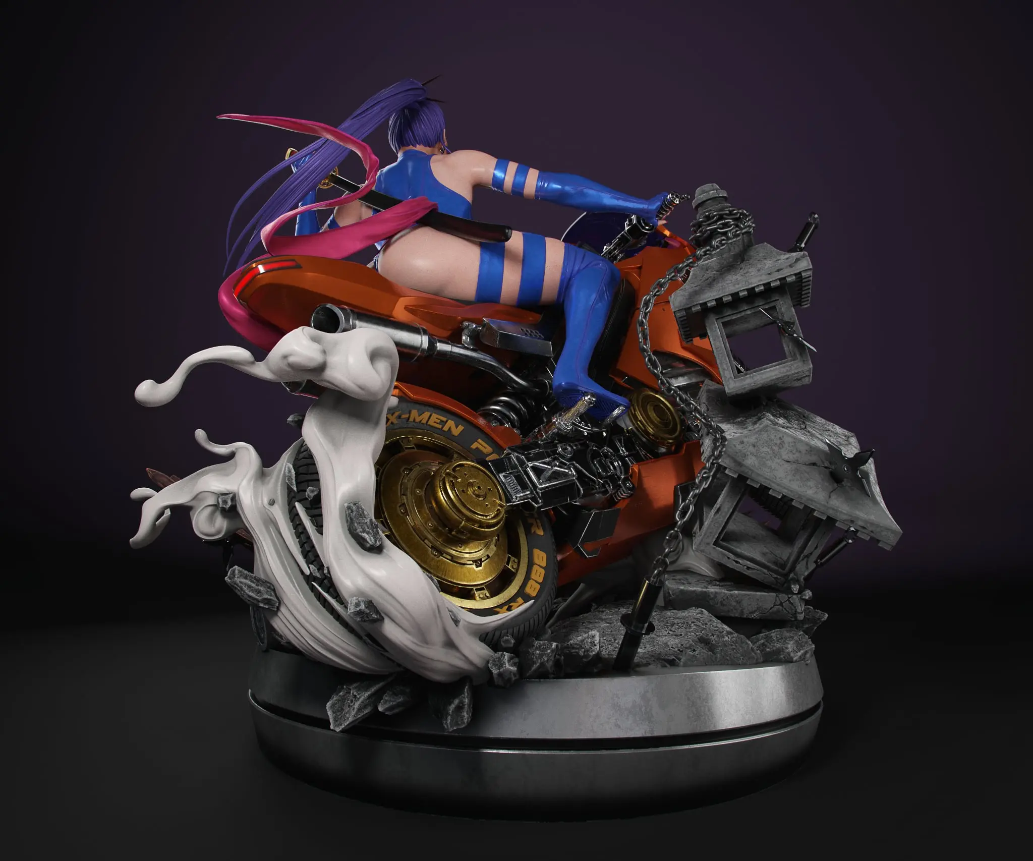 Epic Creations Studio - Psylocke X-men Statue (GK)