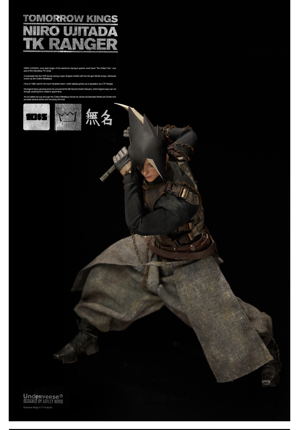 TK RANGER Niiro Ujitada (Licensed) Statue (GK) -UNDERVERSE 