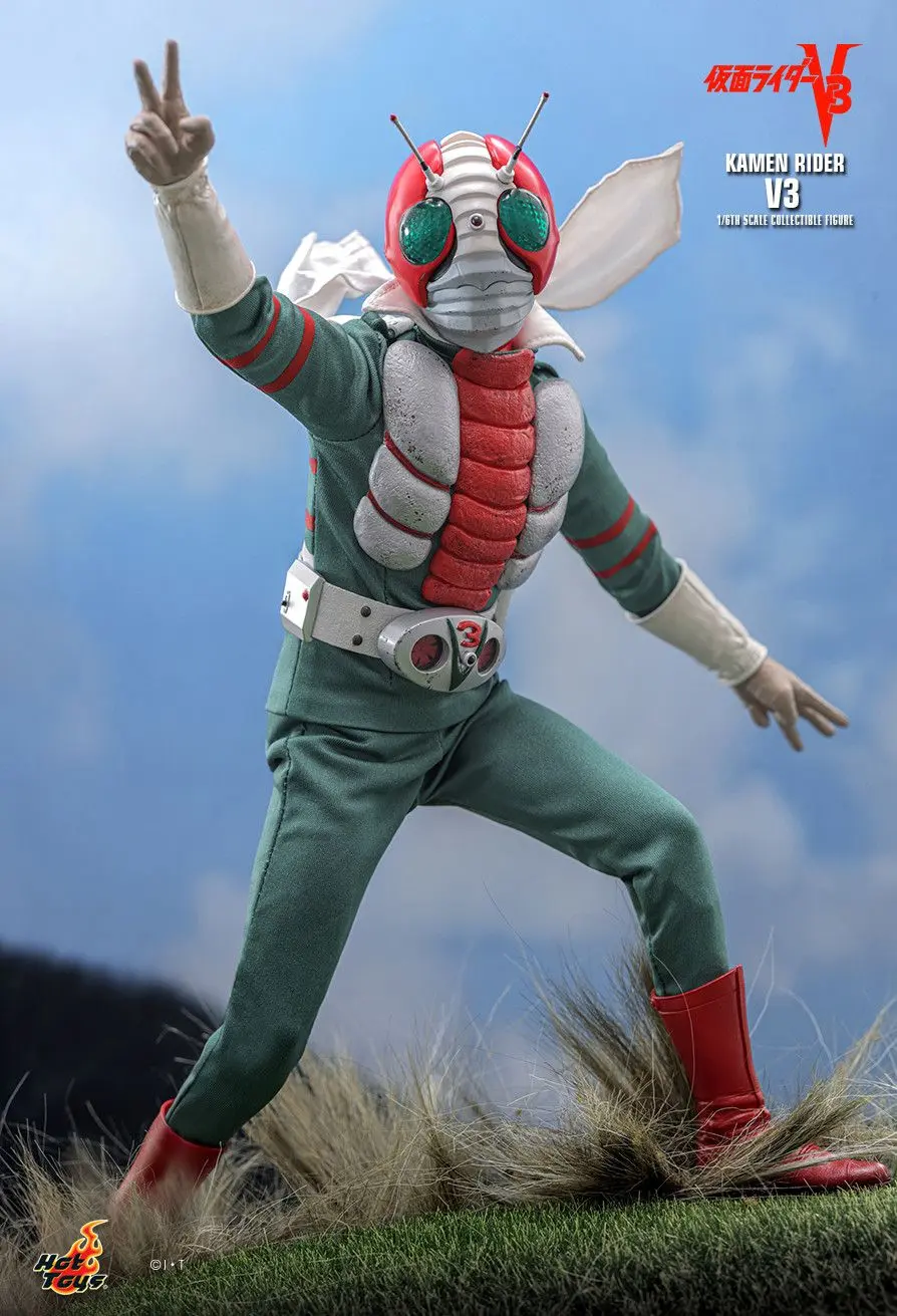 Hottoys - Kamen Rider V3 1/6th scale Collectible Figure TMS162 (Licensed)Action Figure