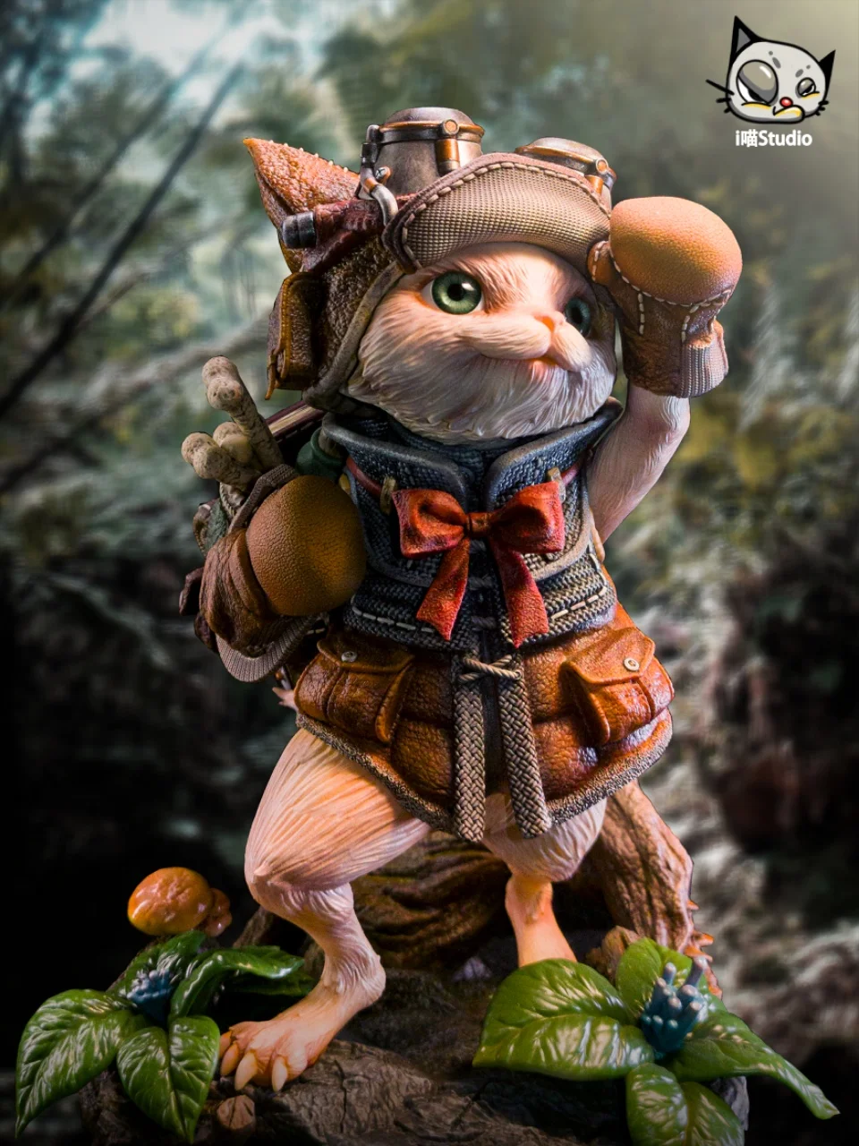 Original Traveling Cat 01 (Licensed) Statue GK-I Miao Studio Pre-sale
