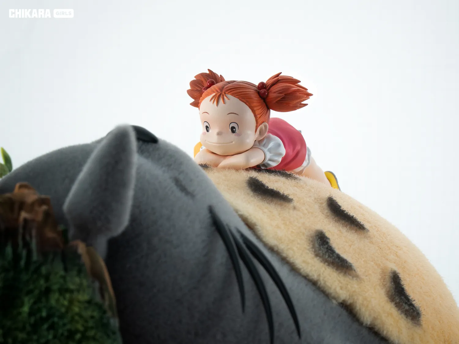 CHIKARA Studio -  My Neighbor Totoro Sleeping Totoro and Mei Statue 