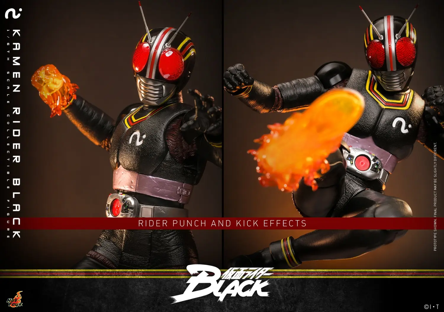 Hottoys -  Kamen Rider Black & Shadow Moon & Battle Hopper 1/6th scale TMS158 TMS159 TMS161 (Licensed) Statue(GK)