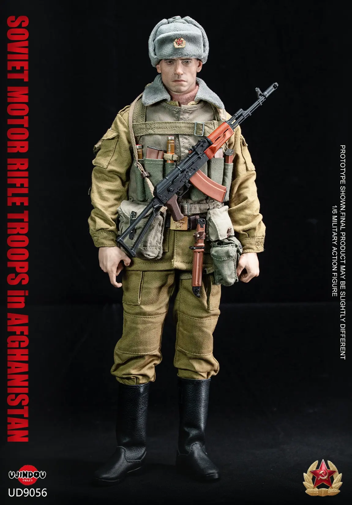 UJINDOU - UJINDOU 1/6 SOVIET MOTOR RIFLE TROOPS IN AFGHANISTAN NO UD9056 (Licensed) Statue(GK) 