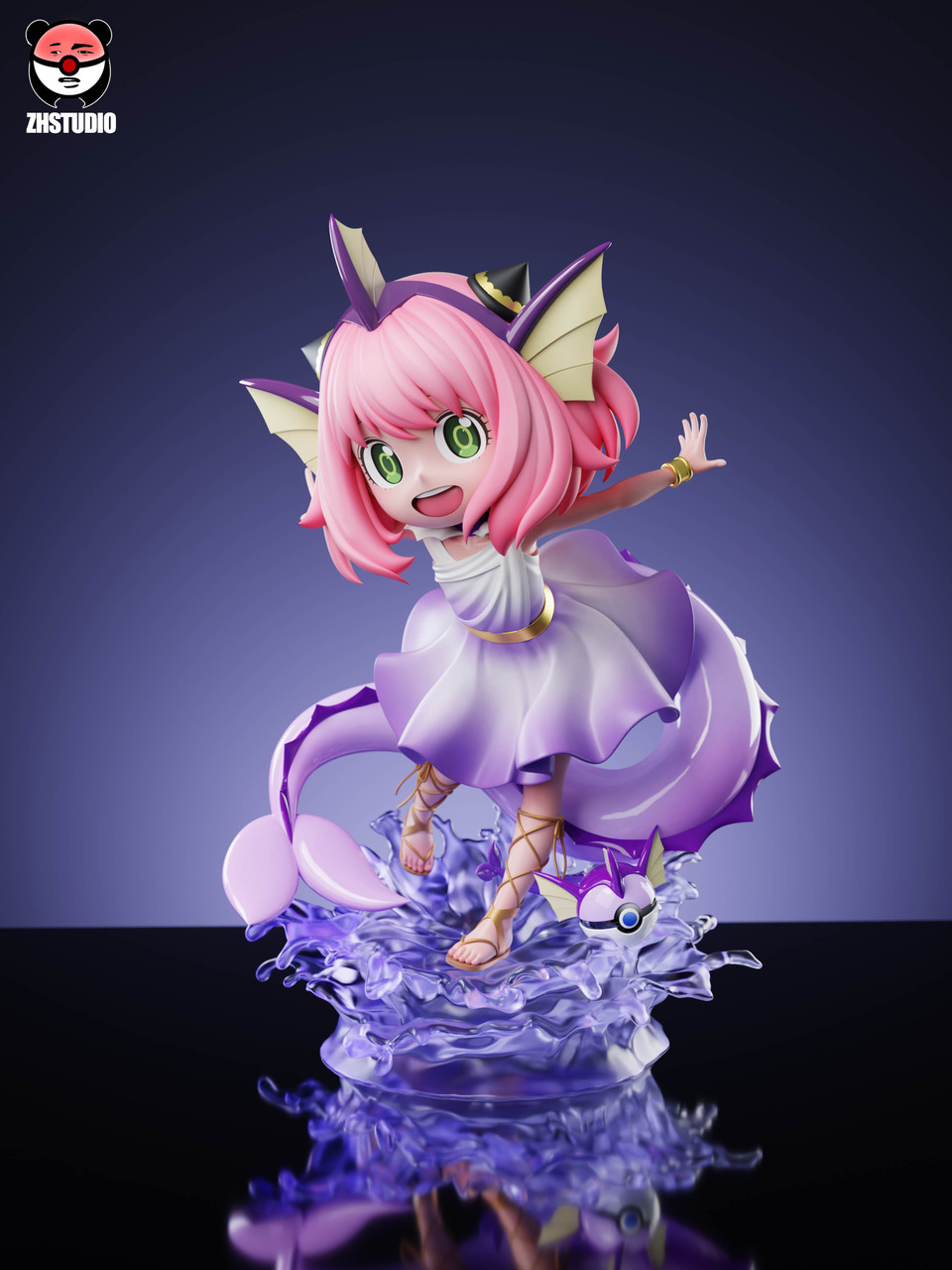 Spy X Family  Anya cos Vaporeon Statue (GK)-ZH Studio