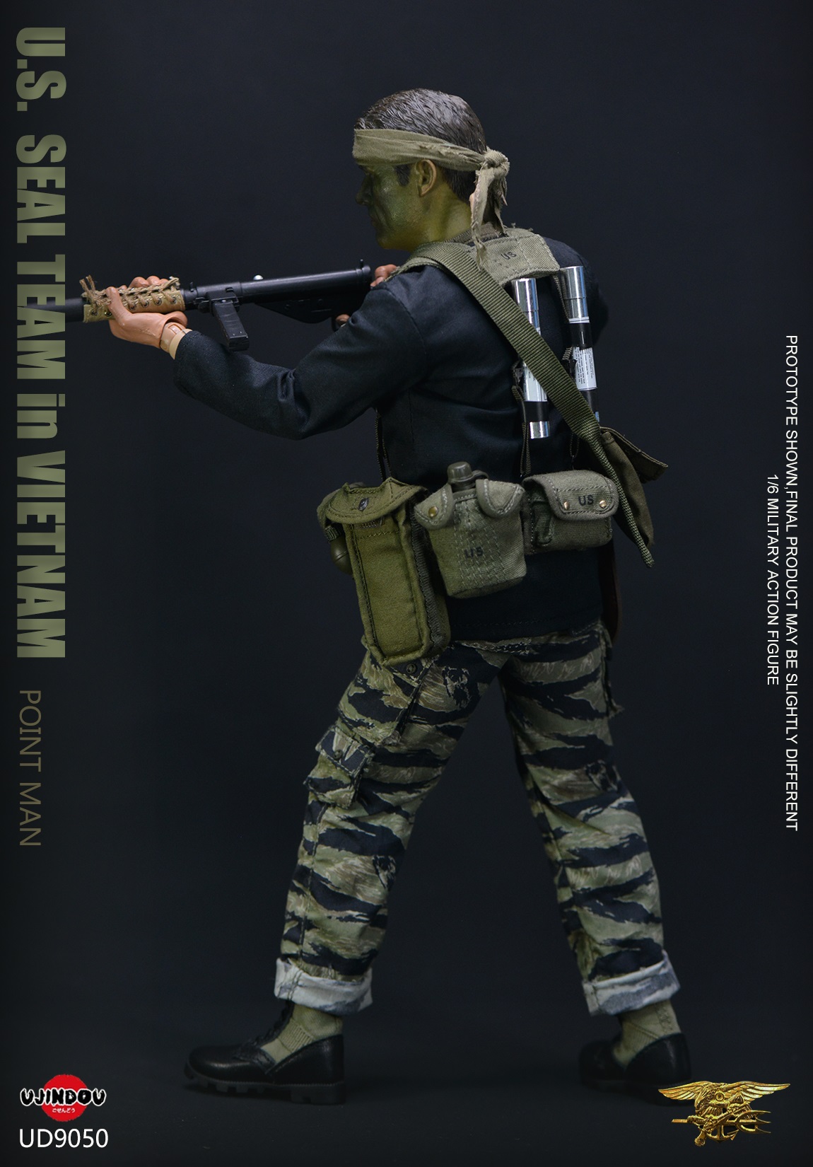  US  SEAL TEAM in Vietnam-POINT MAN UD9050 (Licensed) 1/6 Statue (GK)- UJINDOU