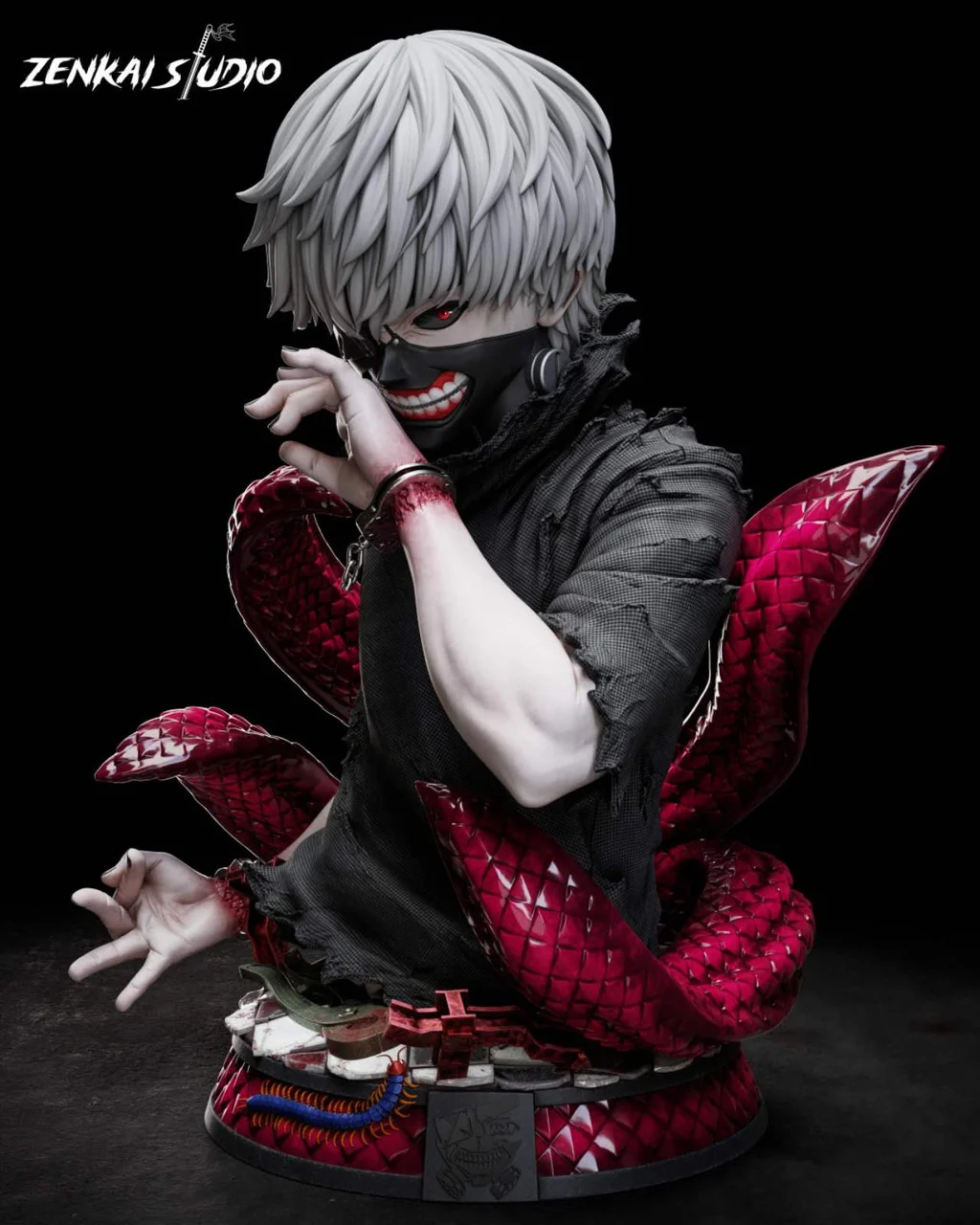Tokyo Ghoul Ken Kaneki 1/1 Bust Statue(GK)-Zenkai Studio 