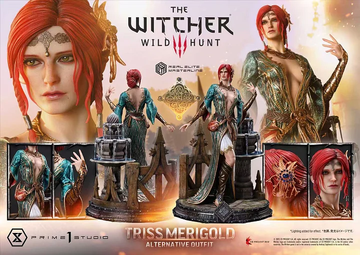 Prime 1 Studio - The Witcher 3: Wild Hunt Triss Merigold Alternative Outfit REMW3-01 REMW3-01S (Licensed)Statue(GK)