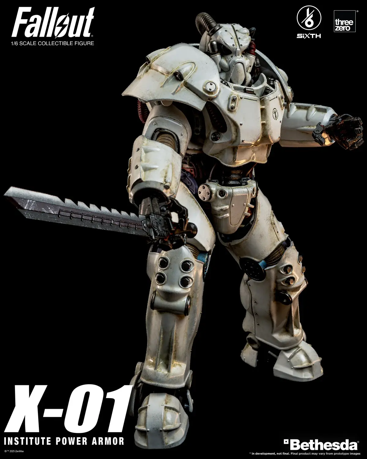 Threezero - Fallout 1/6 X-01 Institute Power Armor 3Z10030W0 (Licensed)Statue(GK) 