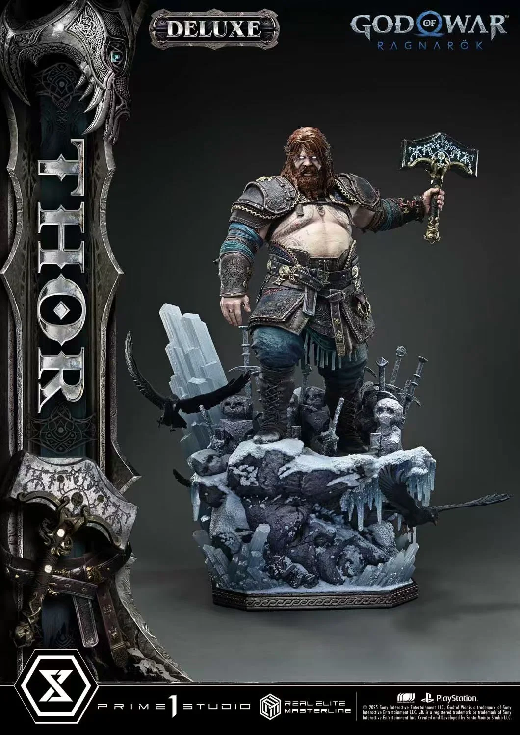 Prime 1 - Real Elite Masterline God of War: Ragnarok Thor REMGOW-02 & REMGOW-02DX & REMGOW-02DXS Action Figure 