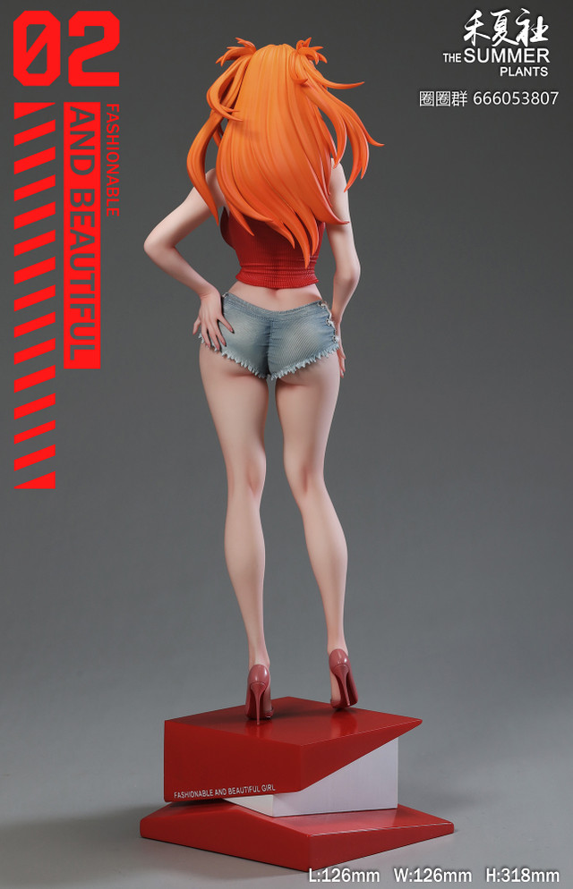 Neon Genesis Evangelion Asuka 1/6 Statue(GK) -The Summer Plants Studio