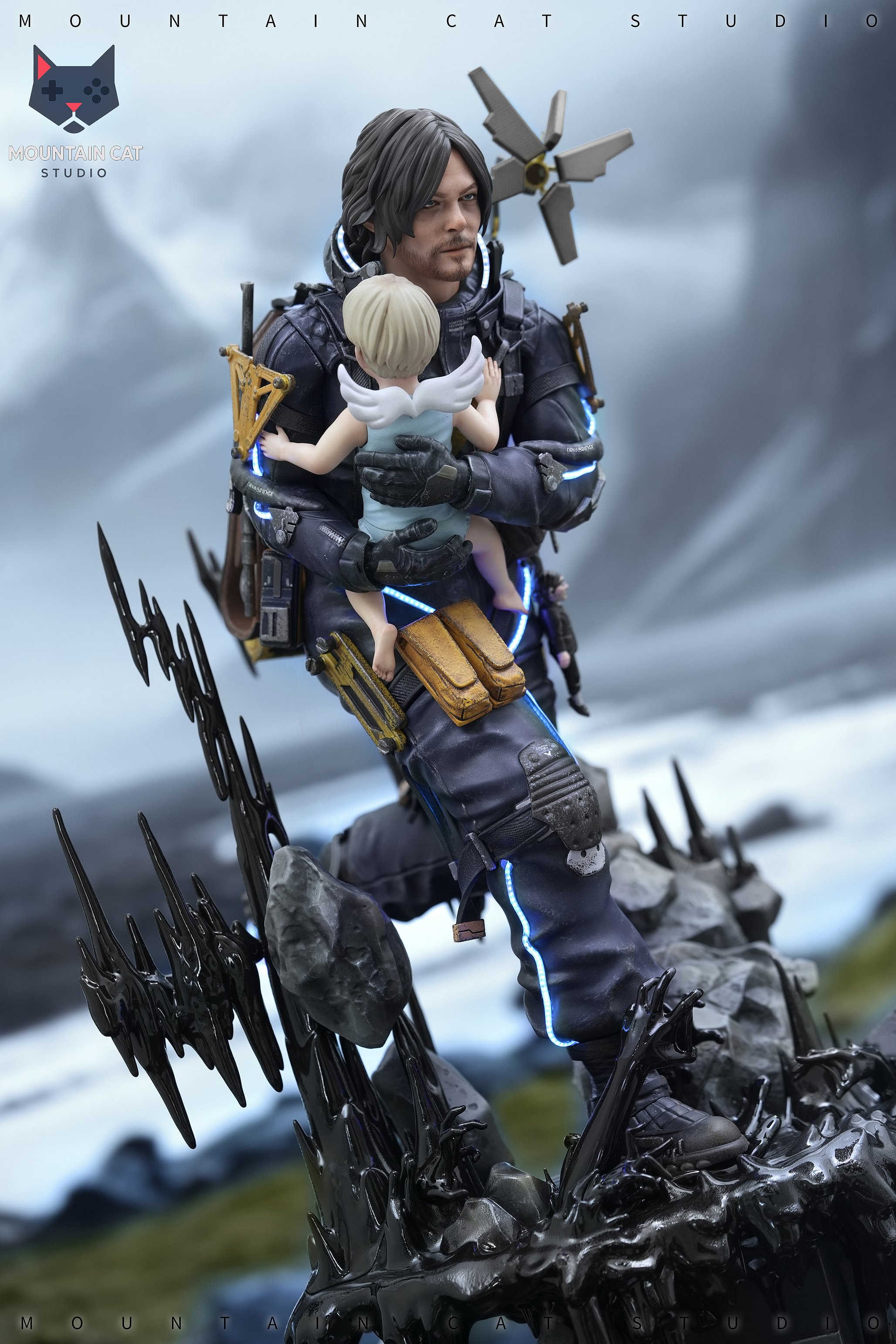Death Stranding 2 On the Beach Sam & Lou 1/6 Statue(GK) -MOUNTAIN CAT Studio 