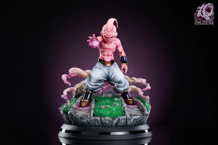 DRAGON BALL-Majin Buu with LED 1/4 & 1/6  Statue GK-Civilization Studio Pre-sale