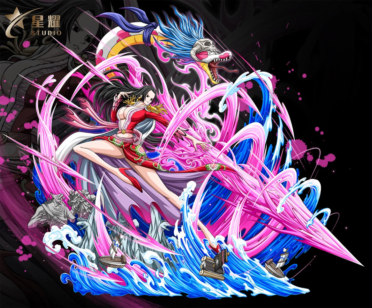 XY Studio - One Piece Boa Hancock Statue