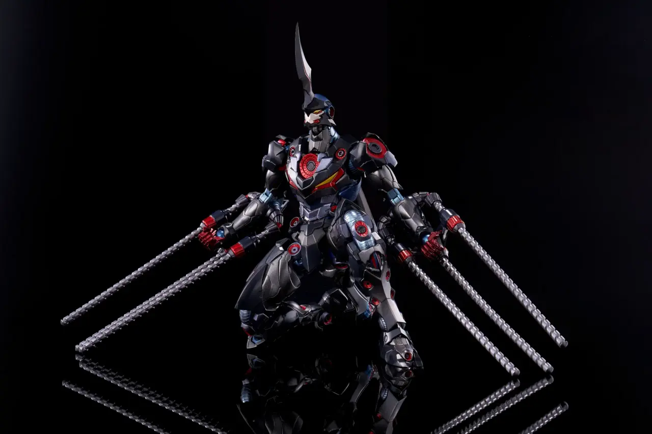 Flametoys Studio & Sentinel Studio -Tengen Toppa Gurren-Lagann-Lazengann-Kuro Kara Kuri (Licensed)Statue(GK)