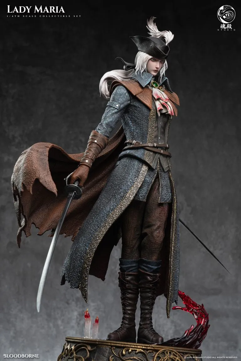 In stock -Bloodborne Curse Series: Ms. Maria in the Astral Bell Tower 1/4 Statue GK, Soul Point Studio-KWII-GK