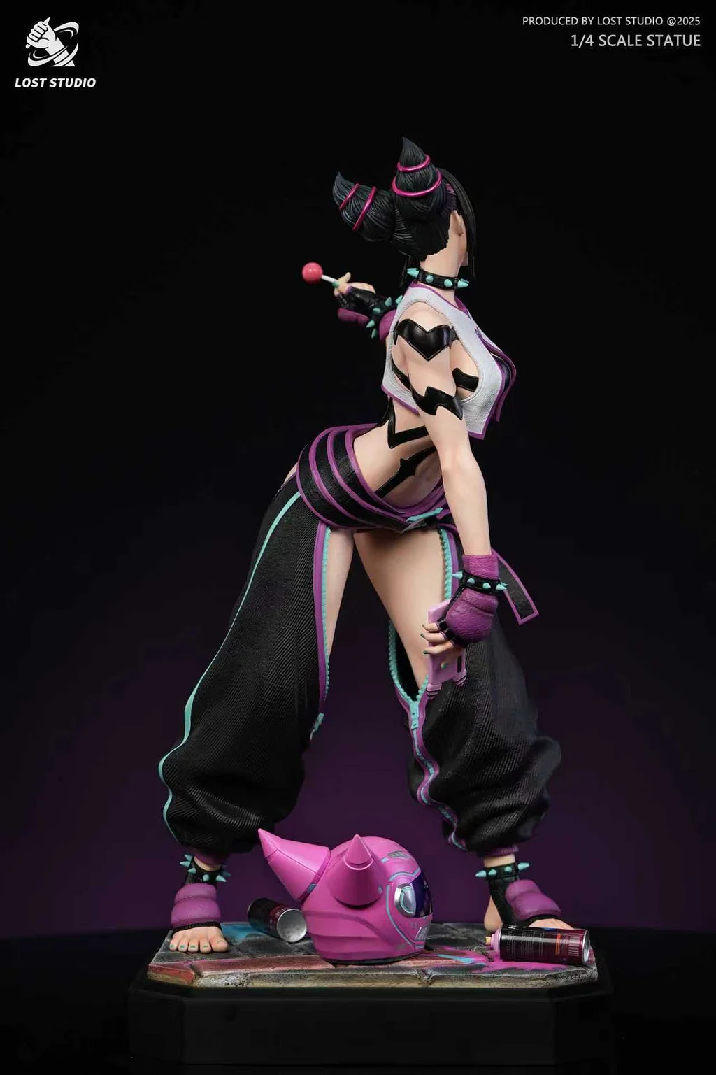 LOST Studio - Spider Girl Han Juri Street Fighter Statue 