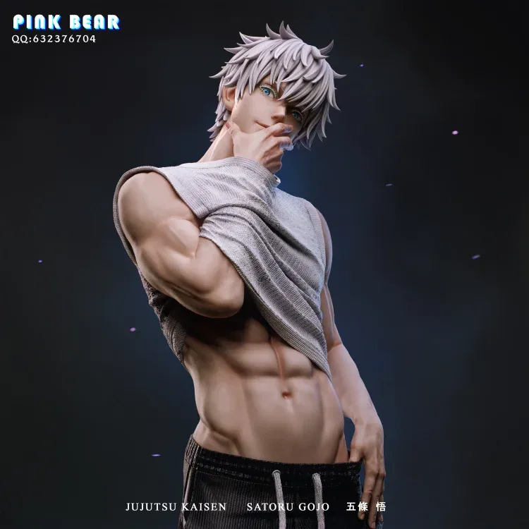 Jujutsu Kaisen Jujutsu Seafood Gojo Satoru Statue GK (Adults 18+)，PINK BEAR STUDIO，In Stock
