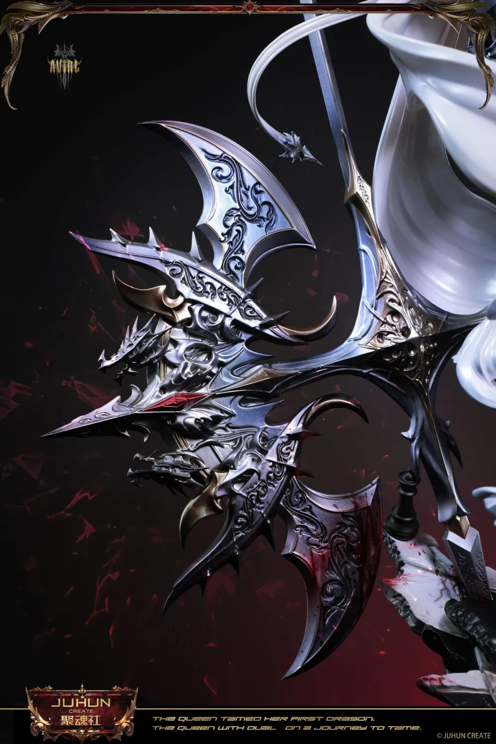 In stock-Original Dragon Queen/Maid Avril (Licensed)Statue (GK)-JuHun Create Studio -KWII-GK