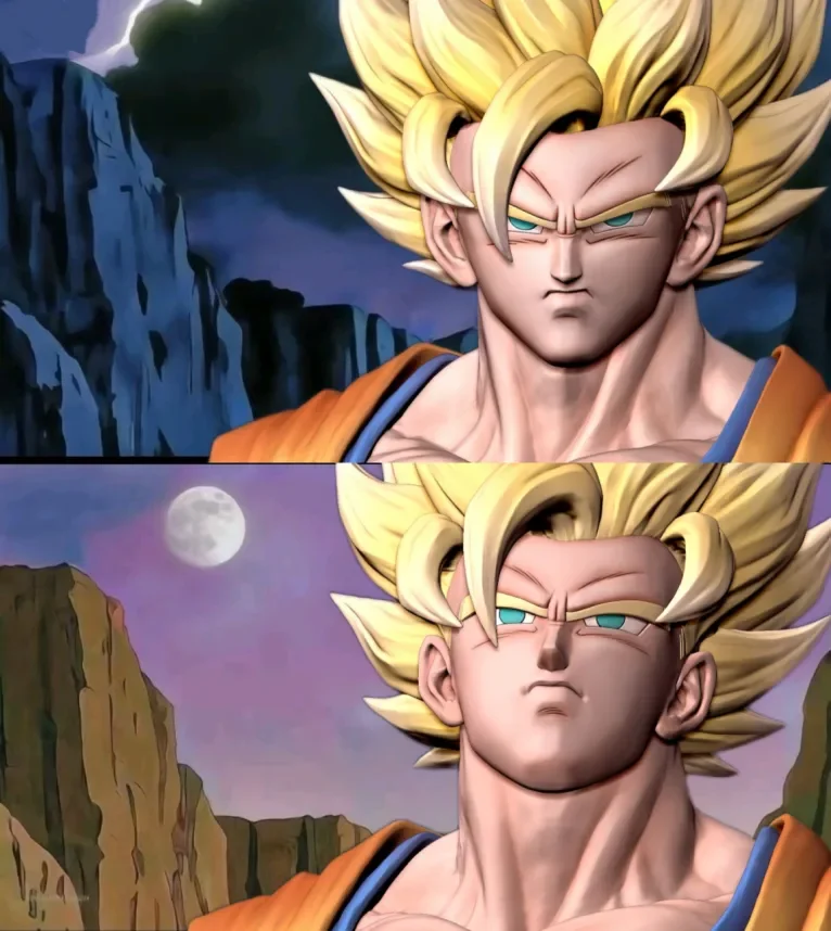 BUU Studio - Dragon Ball - SSJ2 GOKU 1/4 & 1/6 Statue(GK) 