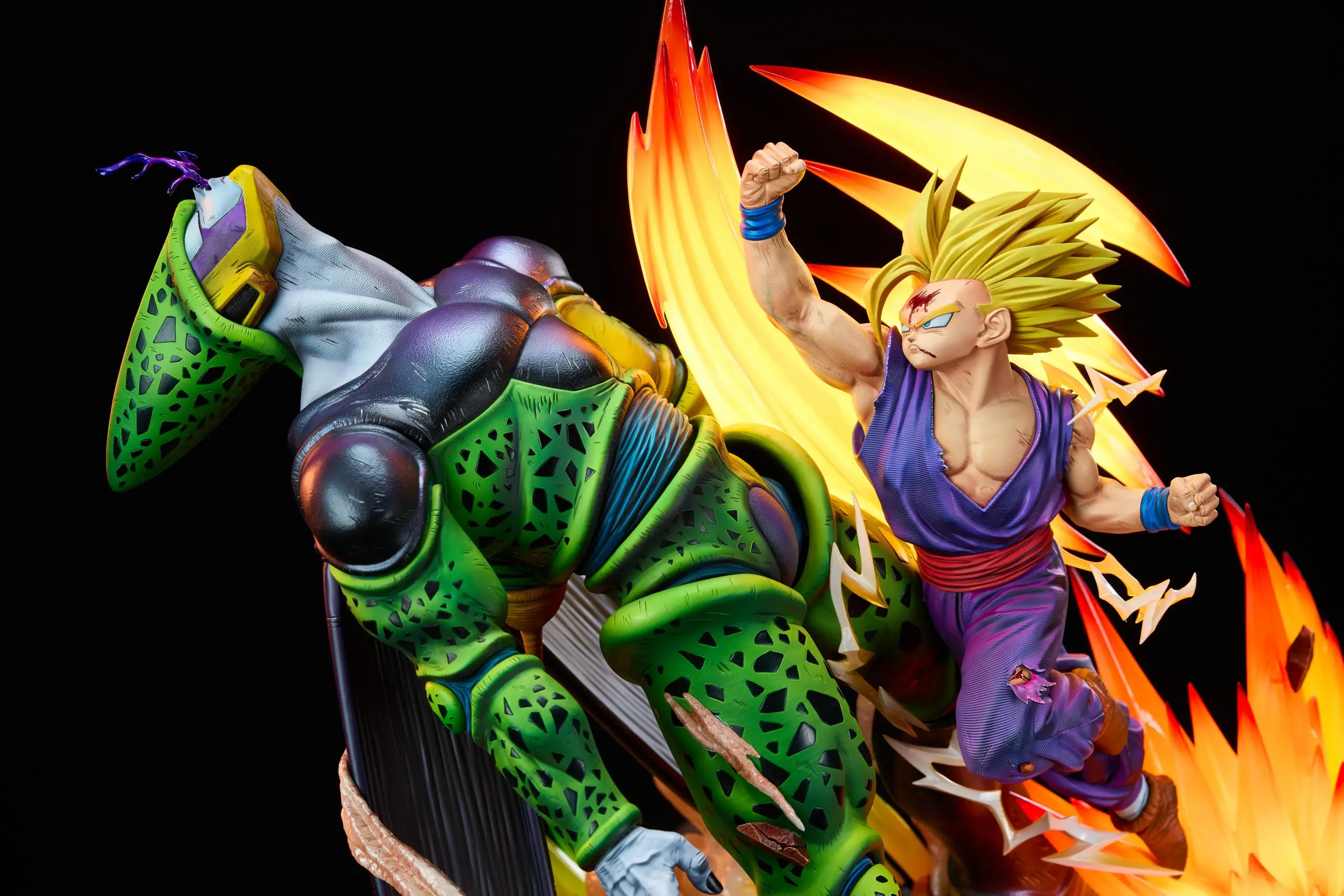 KD Collectibles Studio - Dragon Ball Gohan vs Cell  Statue(GK)