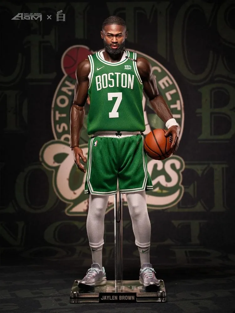 NBA JAYLEN BROWN CHAMPIONSHIP 1/6 ACTION FIGURE Statue GK-AOM TOYS STUDIO Pre-sale