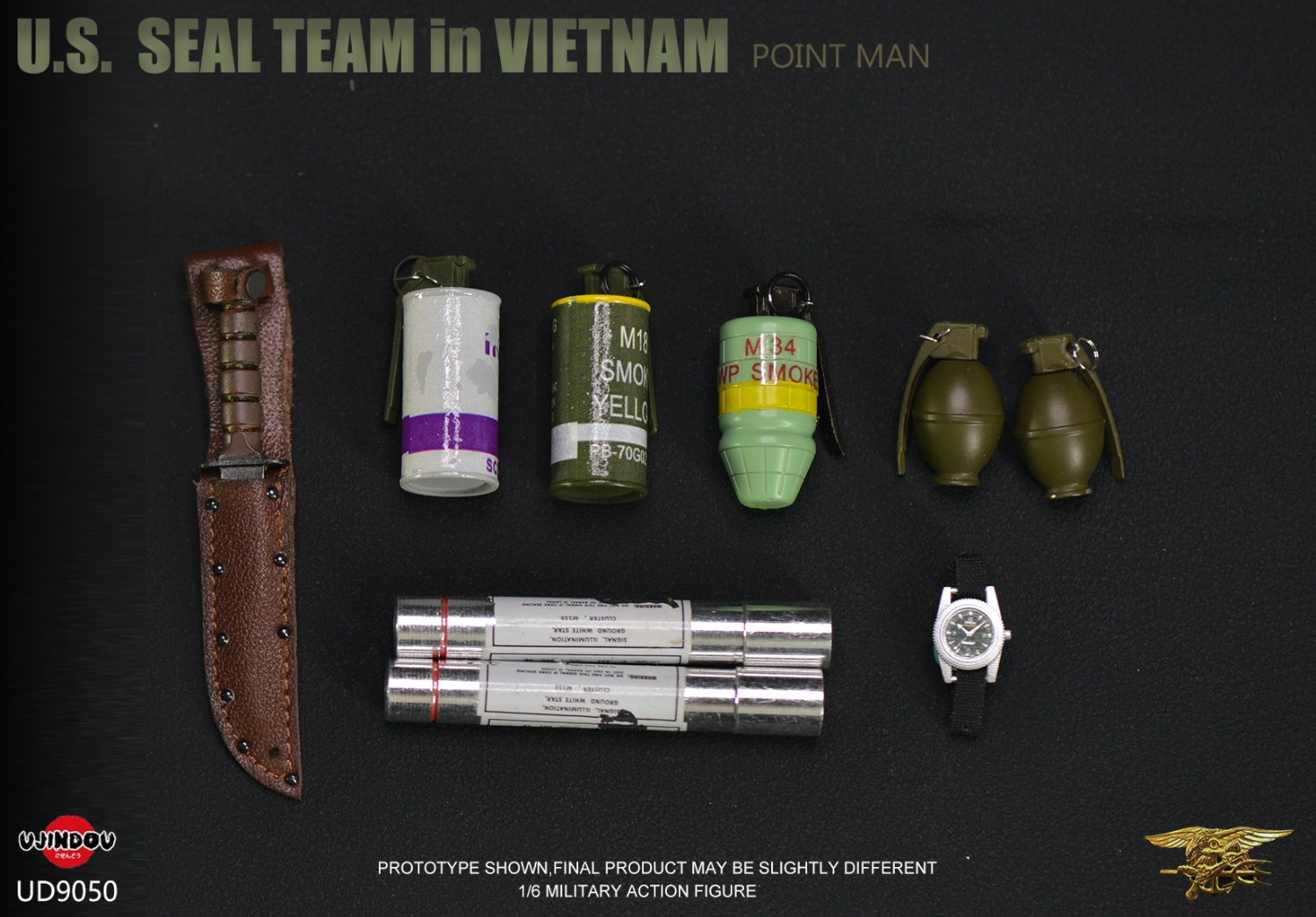  US  SEAL TEAM in Vietnam-POINT MAN UD9050 (Licensed) 1/6 Statue (GK)- UJINDOU