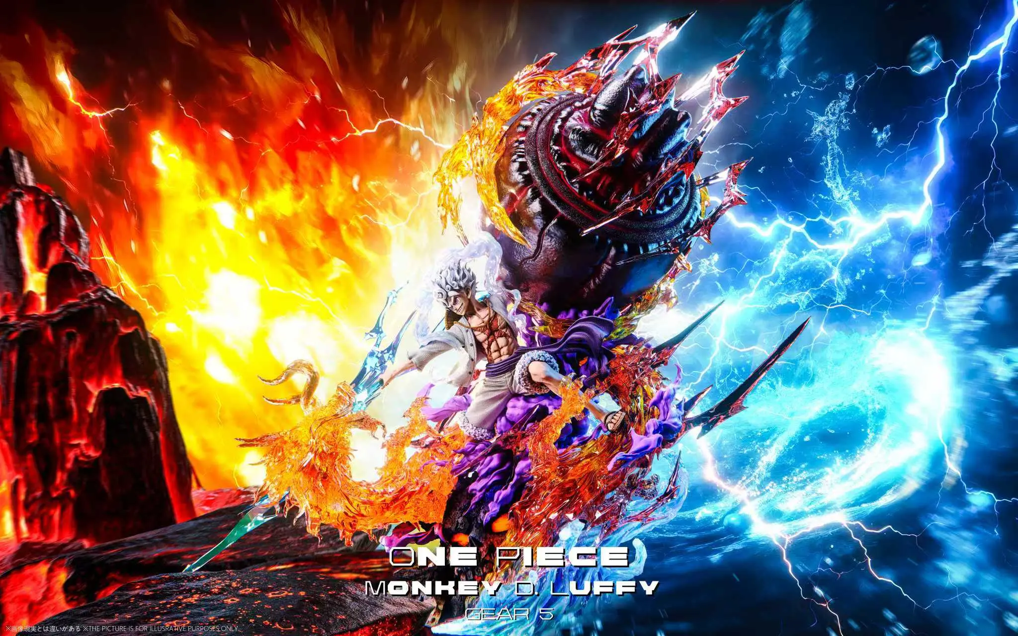 Wu Shuang Studio - One Piece Gear Fifth Nika Luffy Statue(GK)