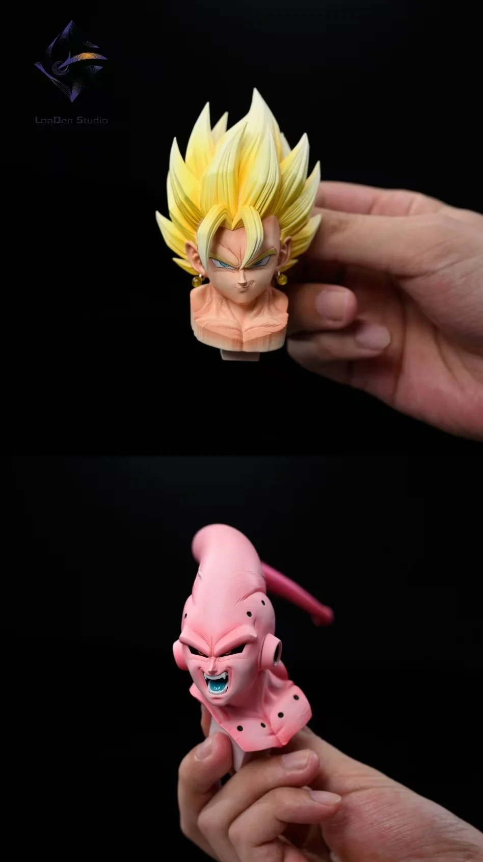 LoaDen Studio - DRAGON BALL - Vegetto vs Buu with LED 1/6 Statue(GK) 