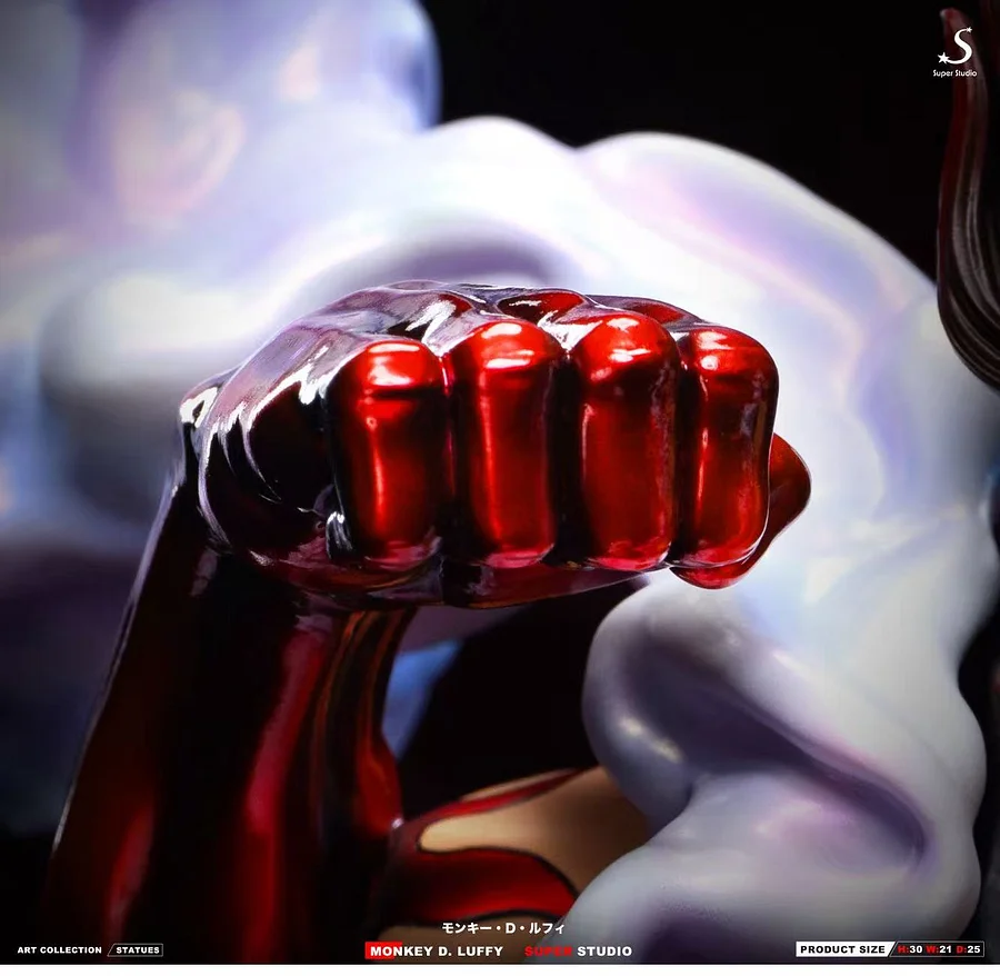 Super Studio - One Piece Snake Man Luffy Statue