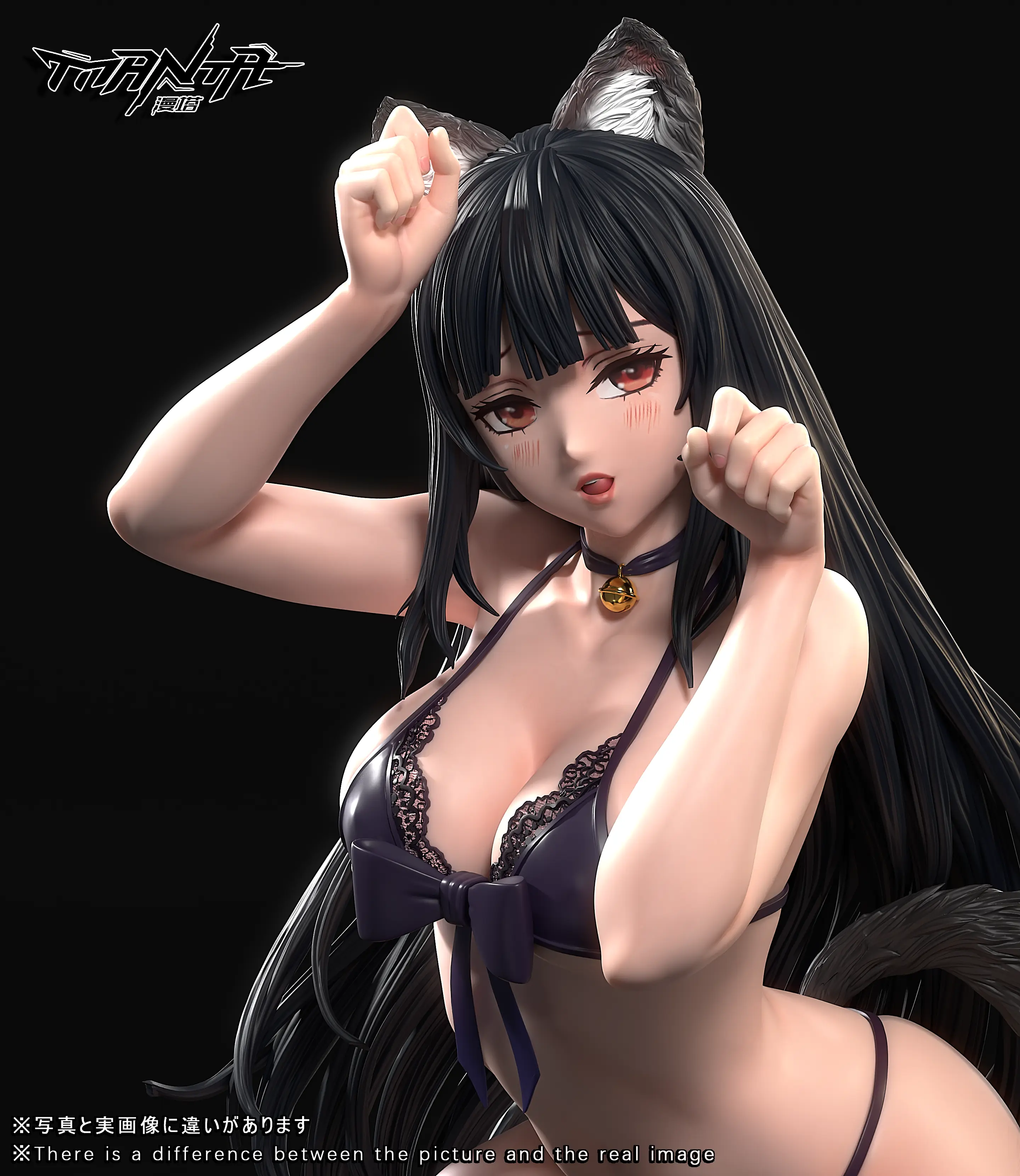 Manta Studio - Kakegurui Kneeling Series Jabami Yumeko Statue(GK)(Adult 18+)