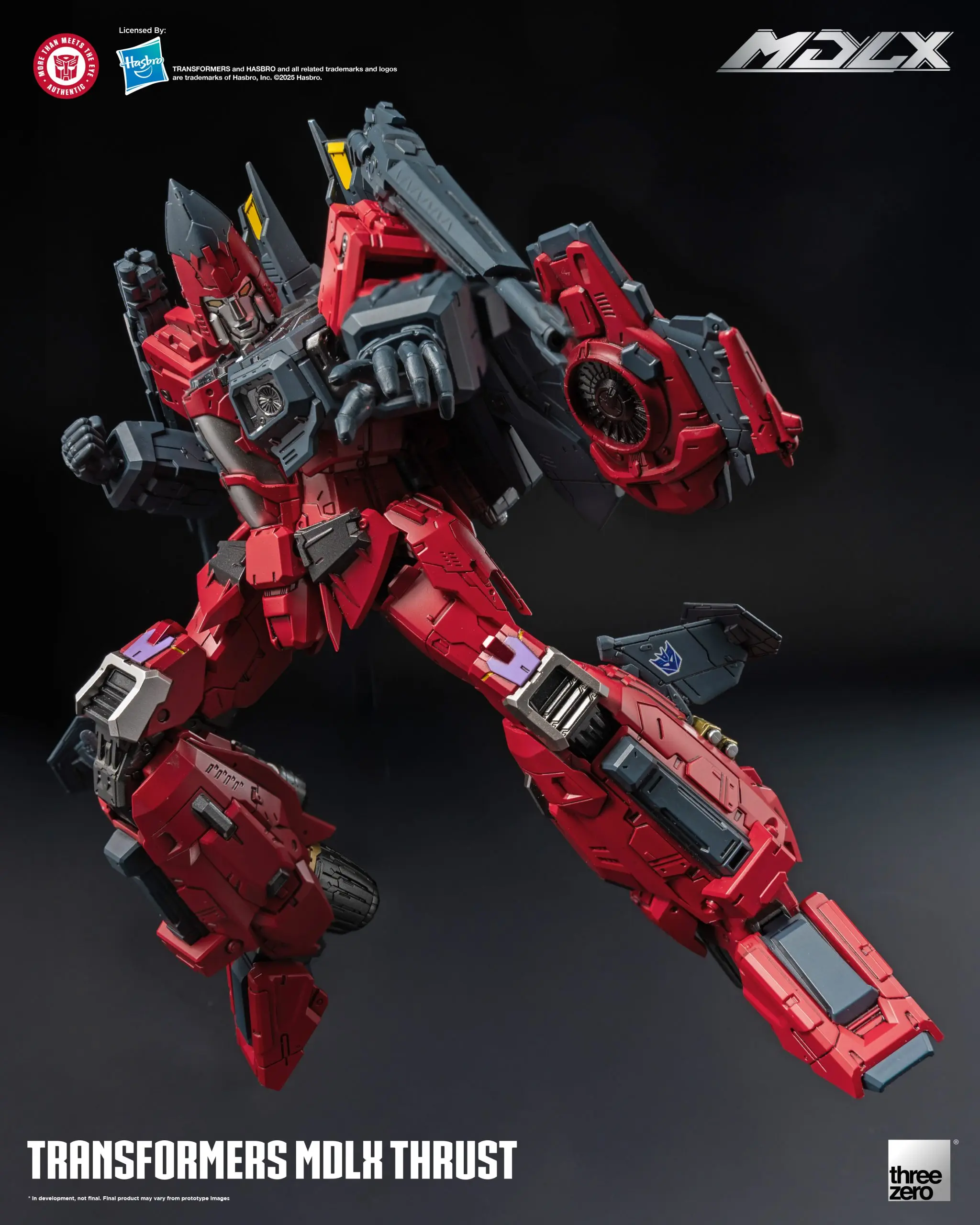 Threezero - Transformers MDLX Thrust 3Z08890W0 (Licensed)Statue