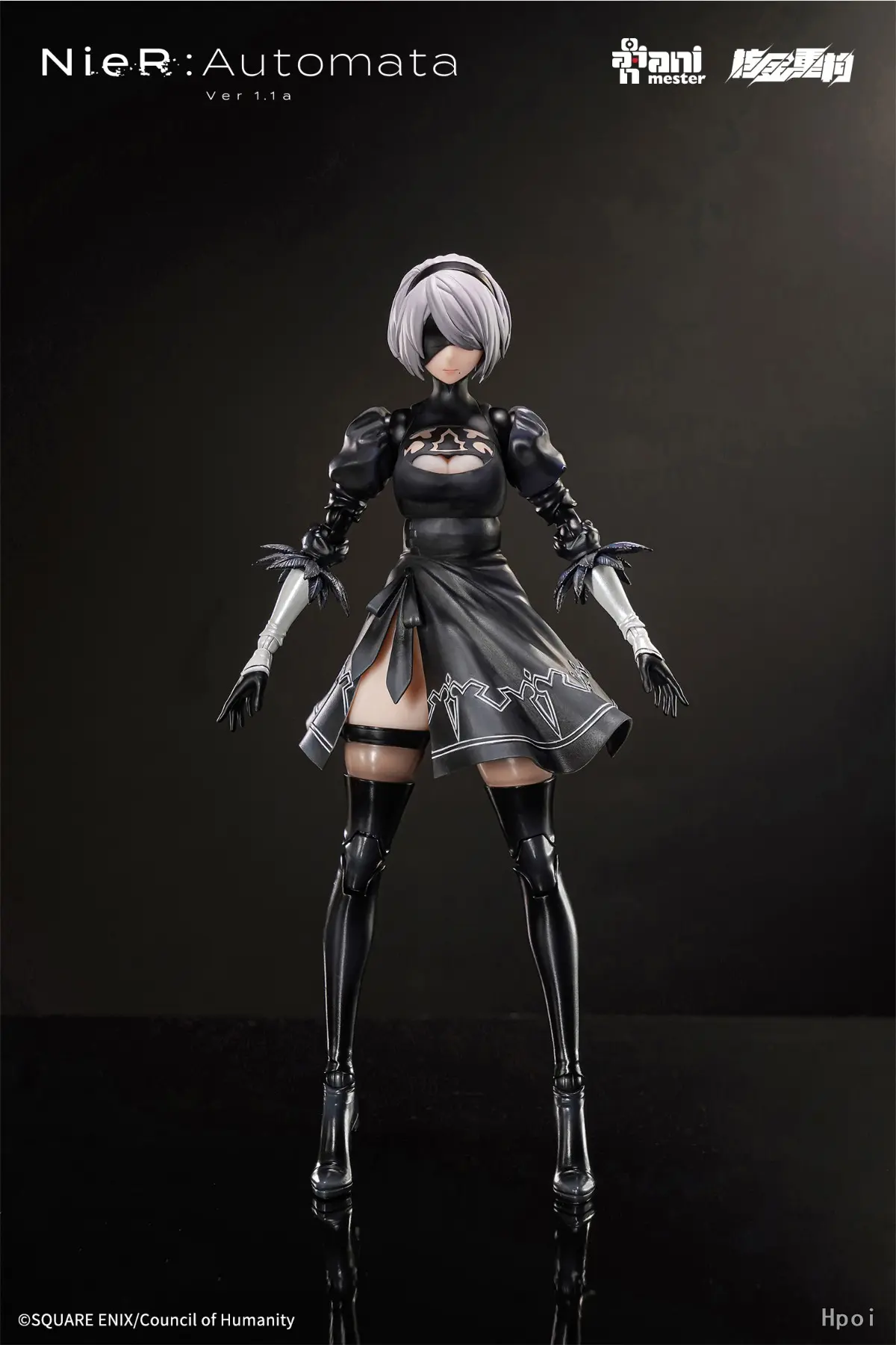AniMester X Nuclear Gold Reconstruction - YoRHa No.2 Type B - 1/9 Scale Action Figure (Licensed) 