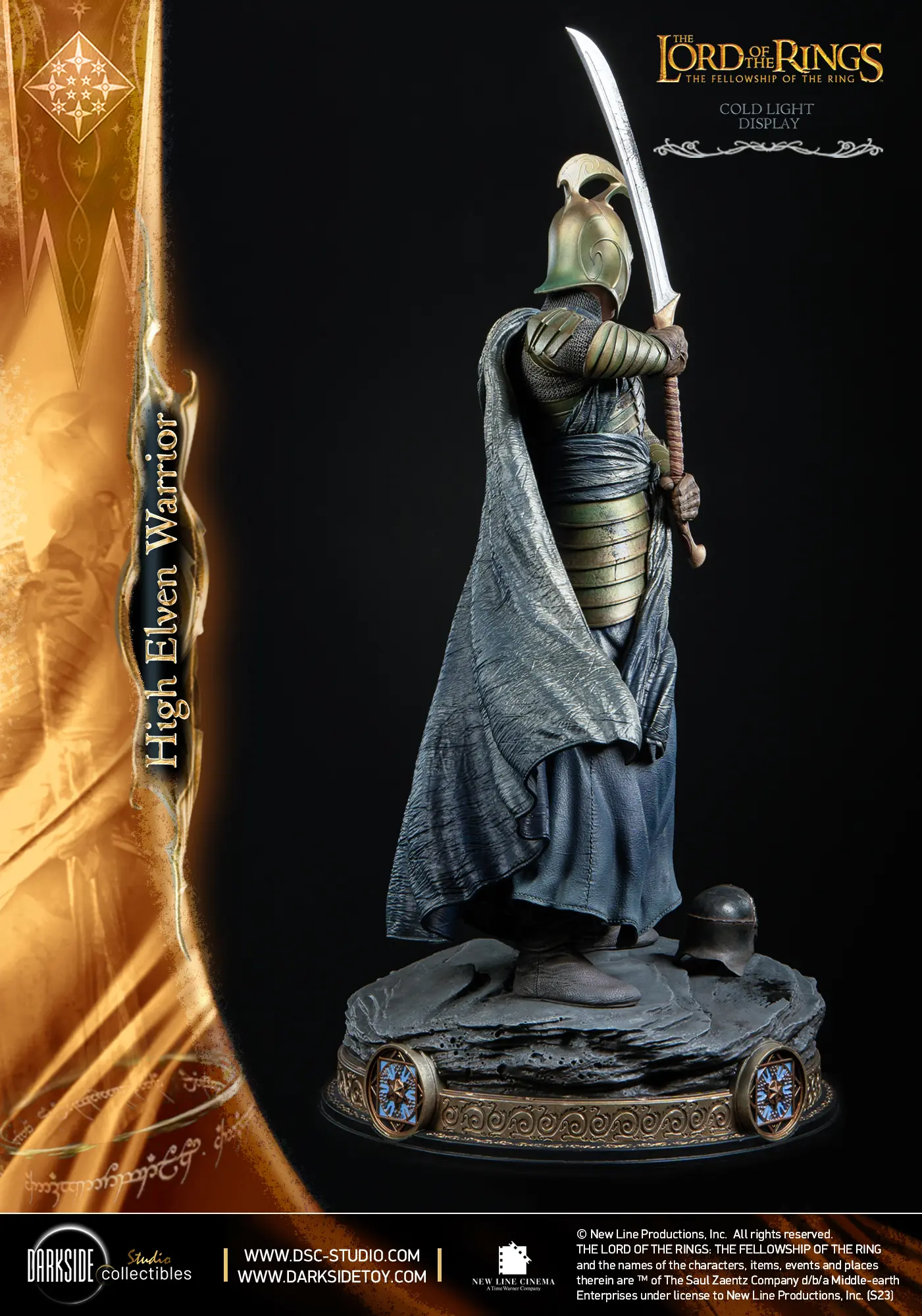 Darkside Collectibles Studio - High Elven Warrior John Howe Signature Edition (Licensed)Statue(GK)