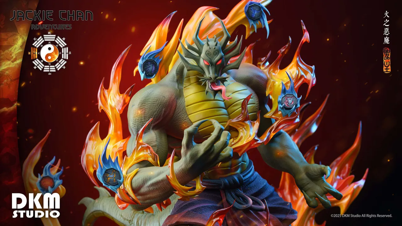 DKM Studio - Jackie Chan Adventures Shendu Statue
