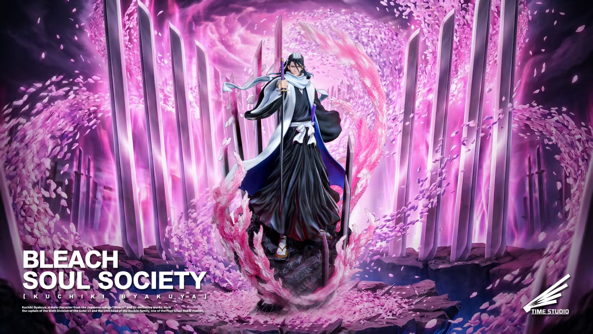 Time studio - Byakuya Kuchiki Bleach