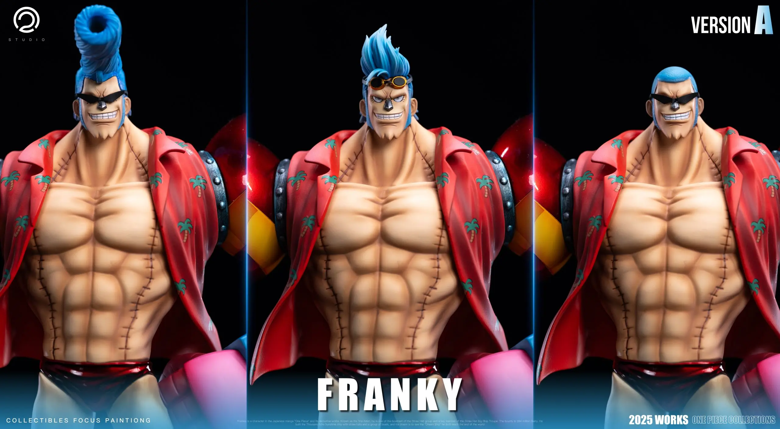 C2 Studio - One Piece Straw Hat Pirates Two Years Later #9 Franky Statue(GK)
