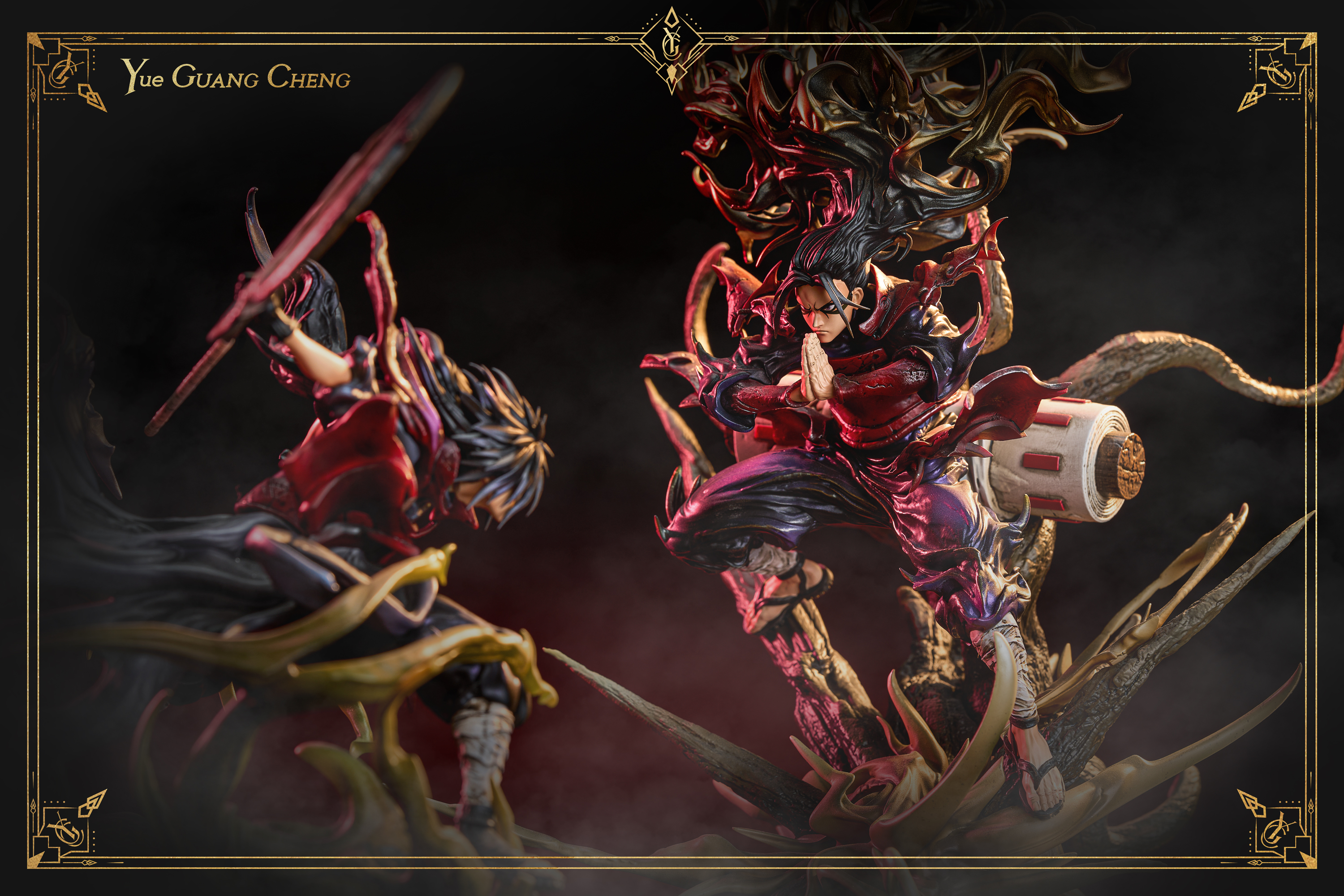 YueGuangCheng Studio, Naruto Uchiha Madara  statues GK PRE-ORDER