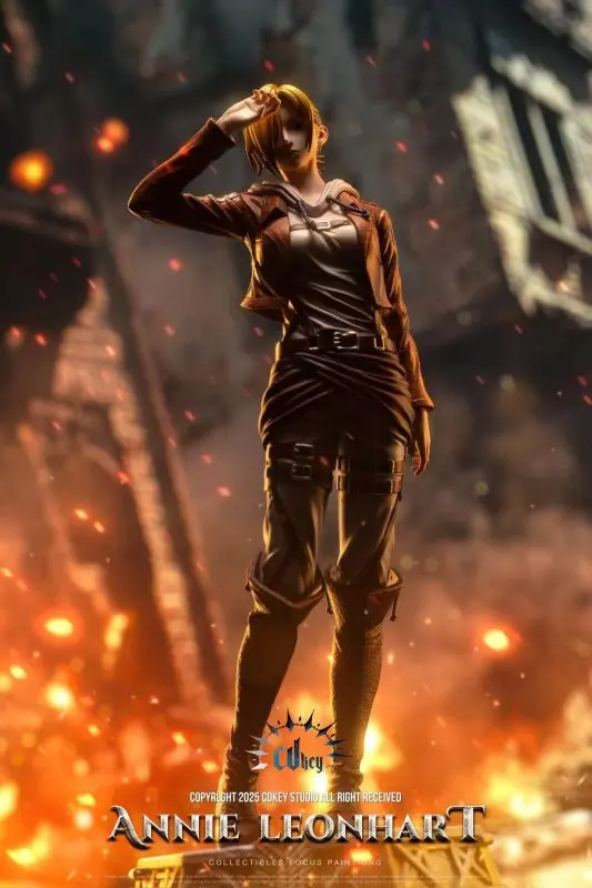 Cdkey Studio - Attack on Titan Survey Corps Series Annie Statue(GK)