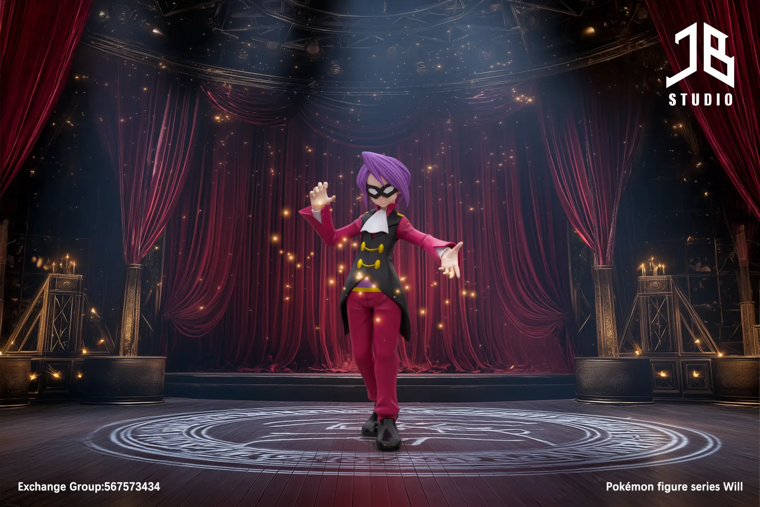 JB Studio - Will X Natu X Xatu Pokémon Statue 