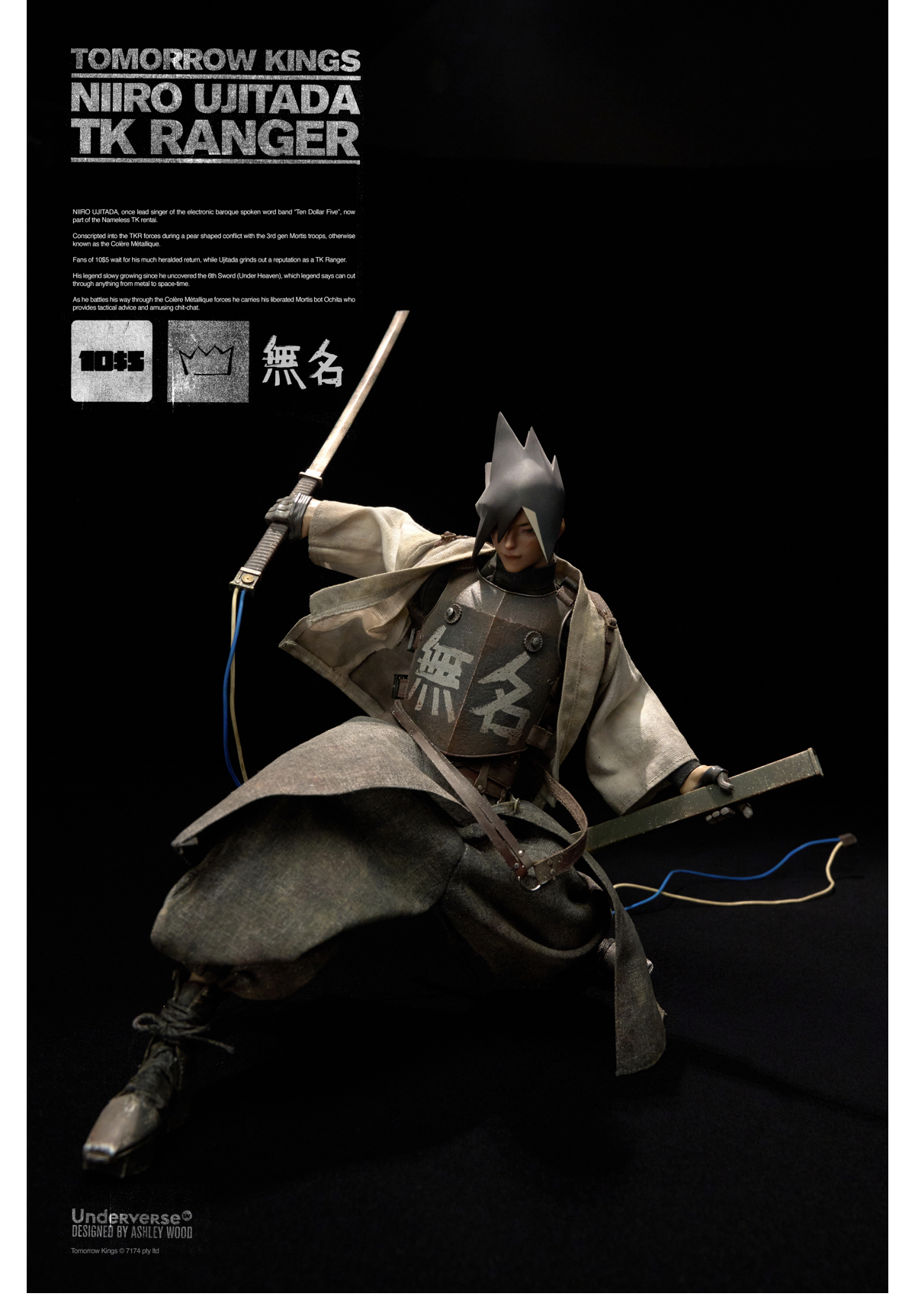 TK RANGER Niiro Ujitada (Licensed) Statue (GK) -UNDERVERSE 