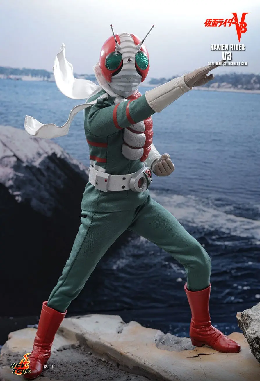 Hottoys - Kamen Rider V3 1/6th scale Collectible Figure TMS162 (Licensed)Action Figure