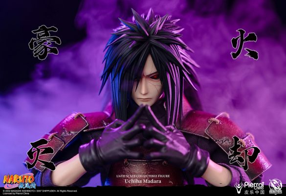 In stock-Naruto Shippuden Uchiha Madara 1/6 action figure (authorized) soldier statue GK, ROCKETTOYS studio-KWII-GK