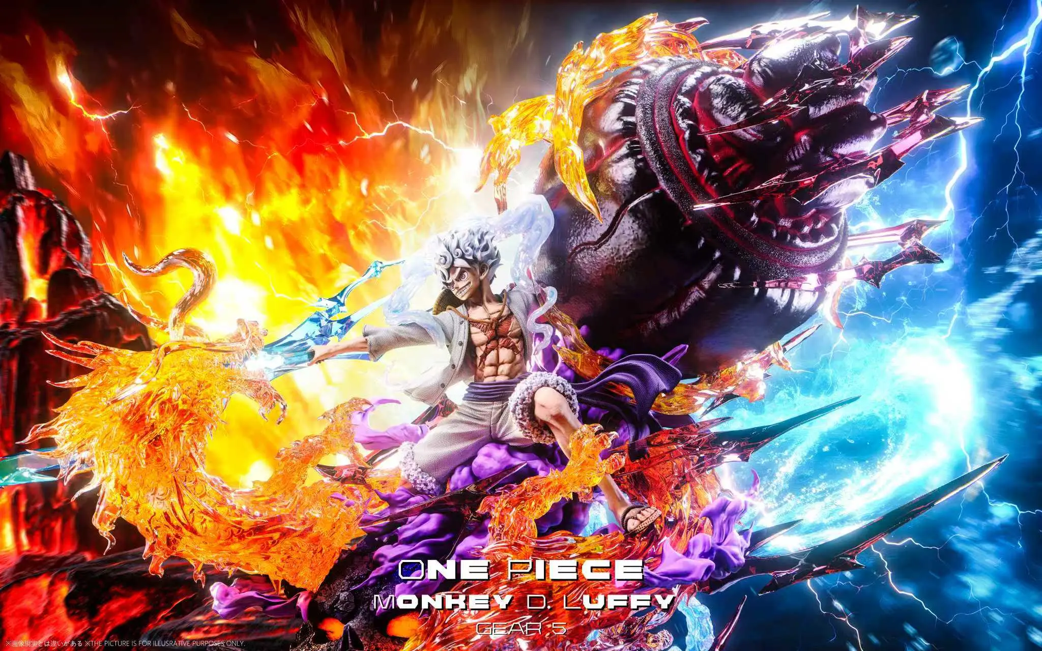 Wu Shuang Studio - One Piece Gear Fifth Nika Luffy Statue(GK)