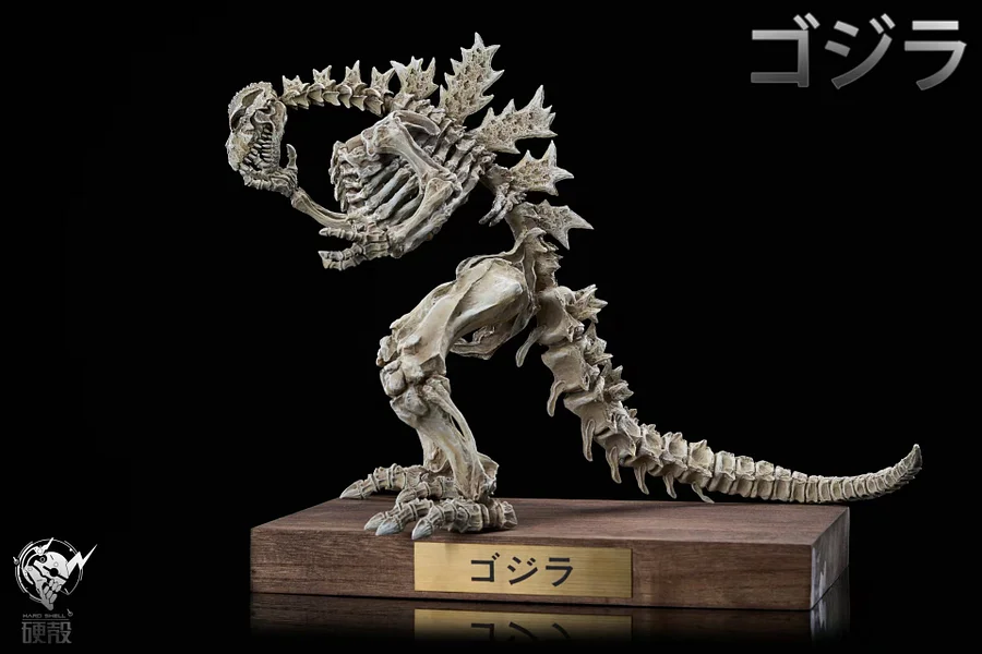 Hardcore Studio - Skeletal Fossil of Godzilla Statue 