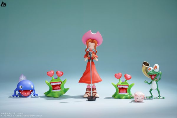 Digimon Pure Ecology Splicing Series Rosemon & Togemon & Mimi Tachikawa Statue(GK) - AN Studio 