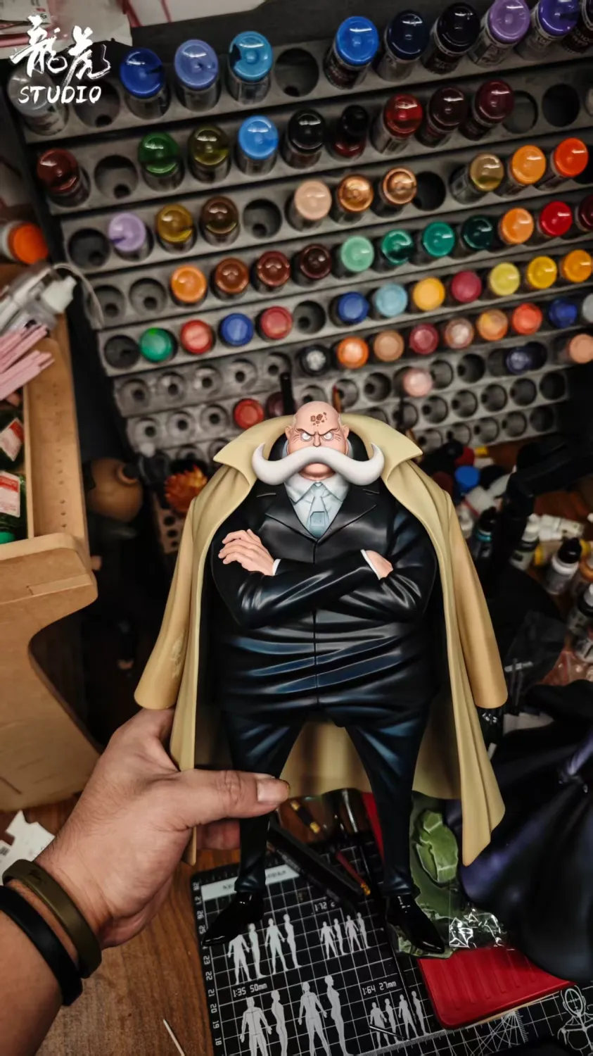 Long Hu Studio - One Piece Five Elders X Imu Statue 