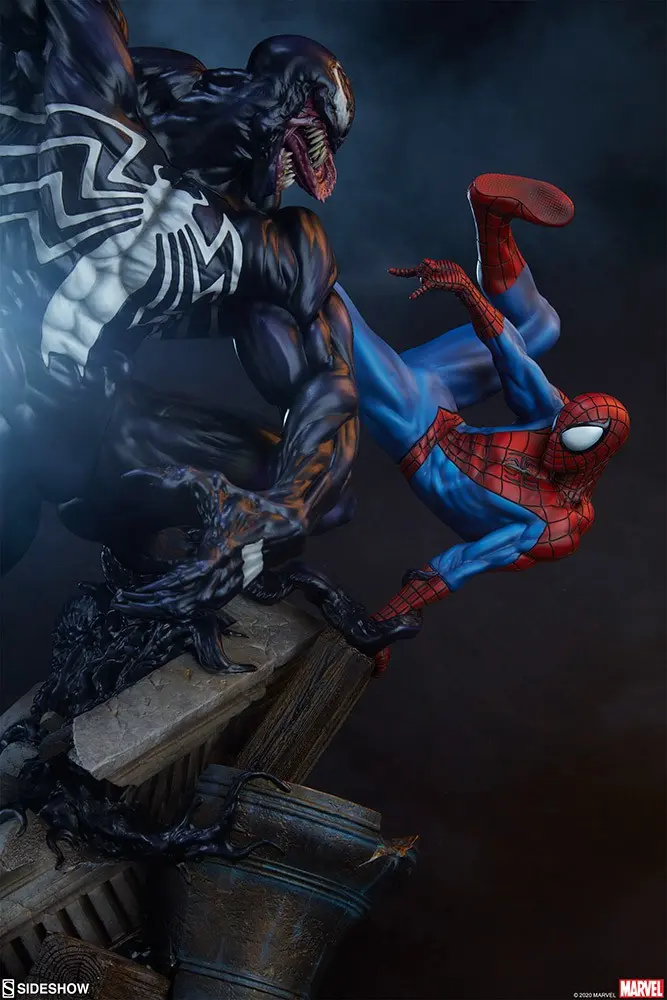 Sideshow Collectibles - Spider Man vs Venom Maquette 200561 (Licensed)Statue(GK) 