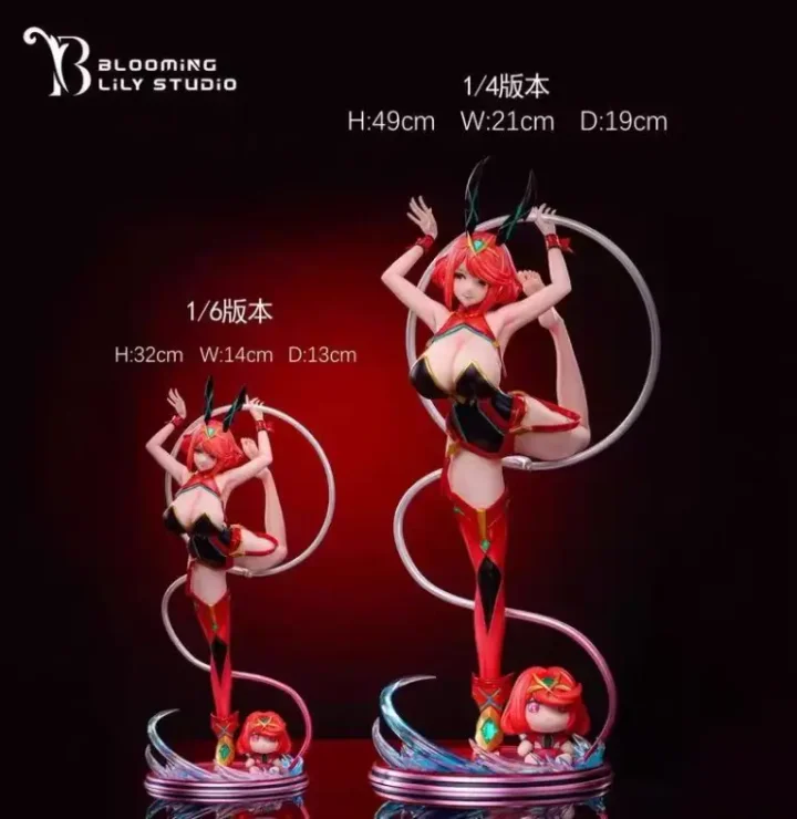 Xenoblade Chronicles 2 Pyra 1/4 Statue(GK) - Blooming Lily Studio