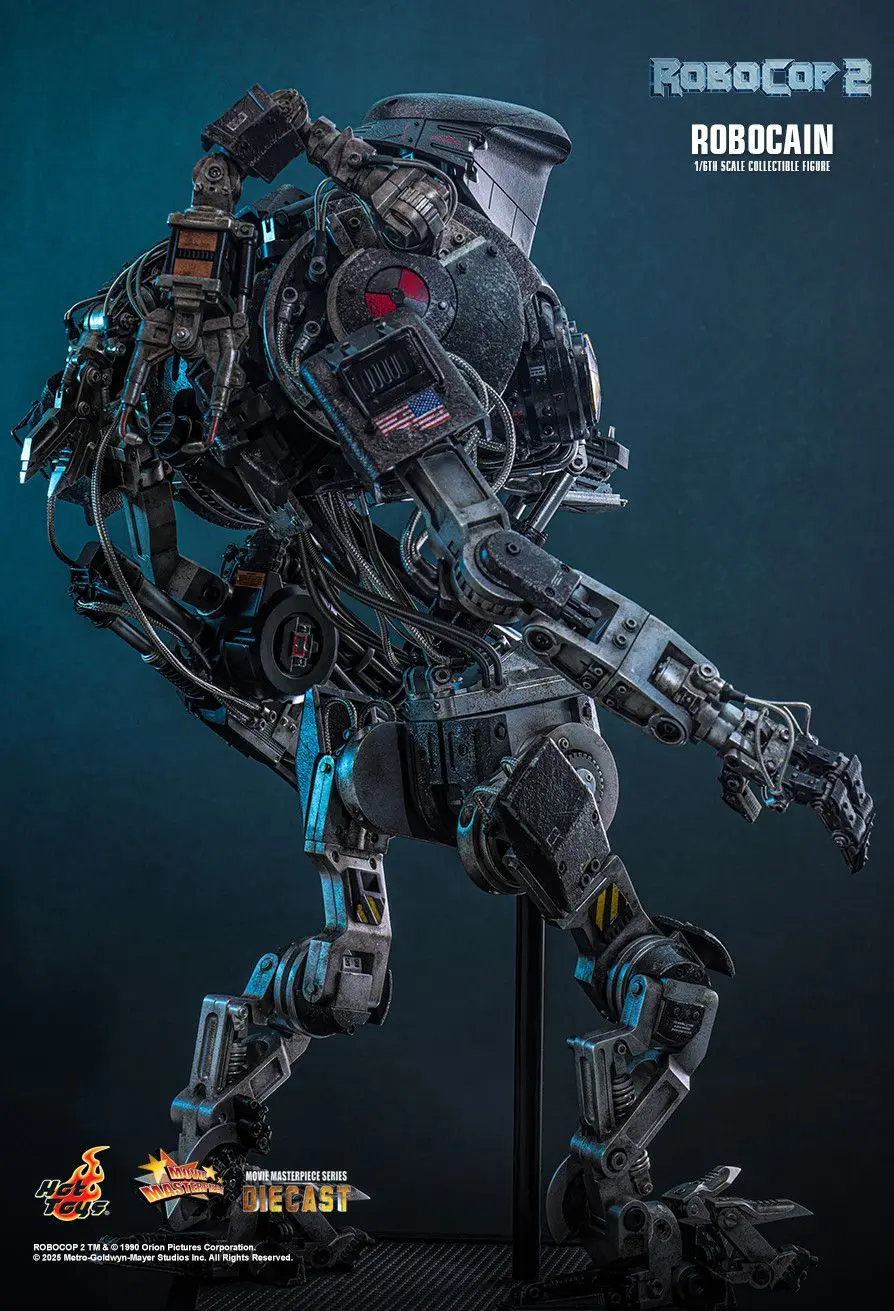 Hottoys - RoboCop 2 RoboCop & RoboCain 1/6th scale Collectible Figure MMS827 MMS828 (Licensed)Action Figure