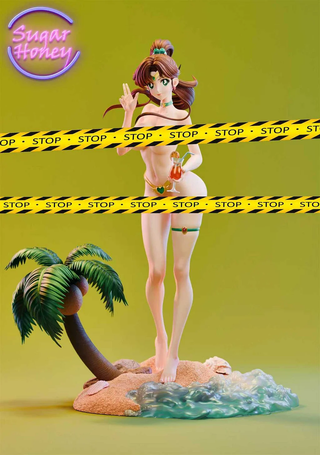 Sugar Honey Studio - Swimsuit Kino Makoto 1/6 Statue 